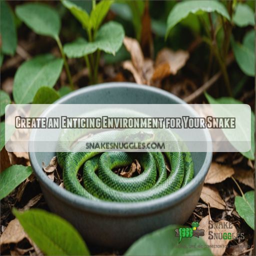 Create an Enticing Environment for Your Snake