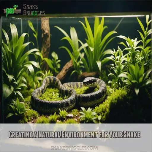 Creating a Natural Environment for Your Snake