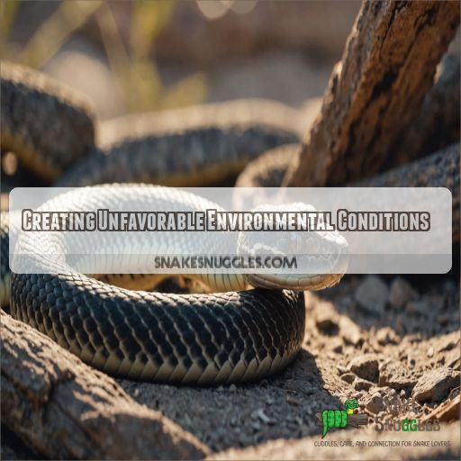 Creating Unfavorable Environmental Conditions