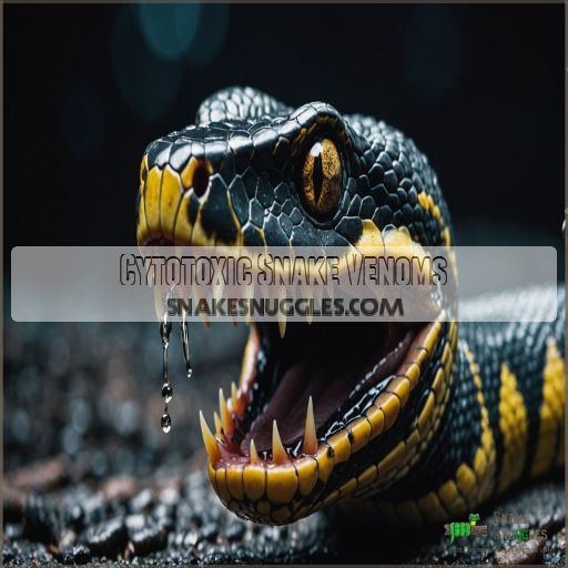 Cytotoxic Snake Venoms