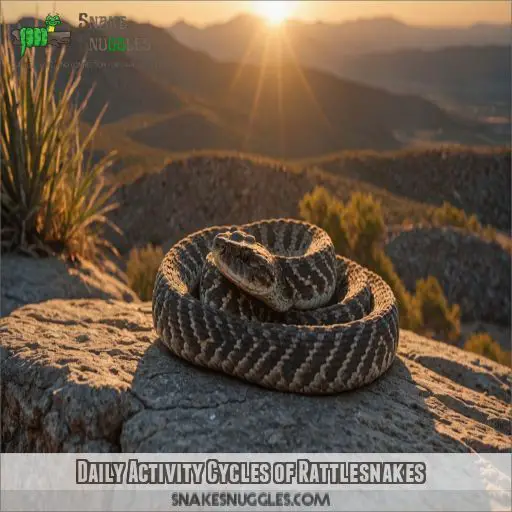 Daily Activity Cycles of Rattlesnakes