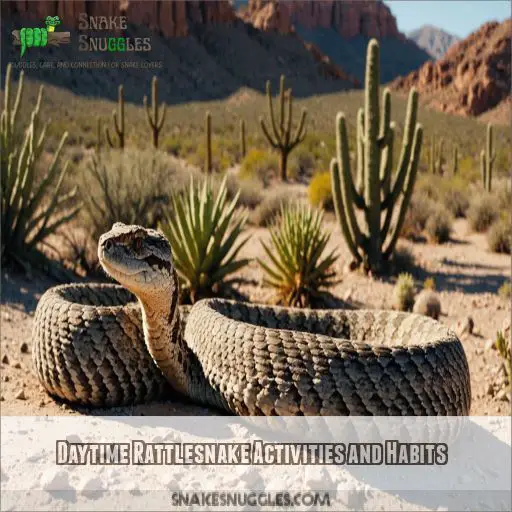 Daytime Rattlesnake Activities and Habits