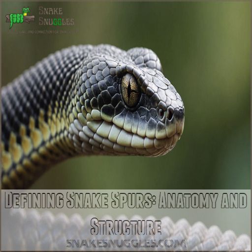 Defining Snake Spurs: Anatomy and Structure