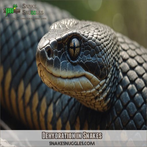 Dehydration in Snakes