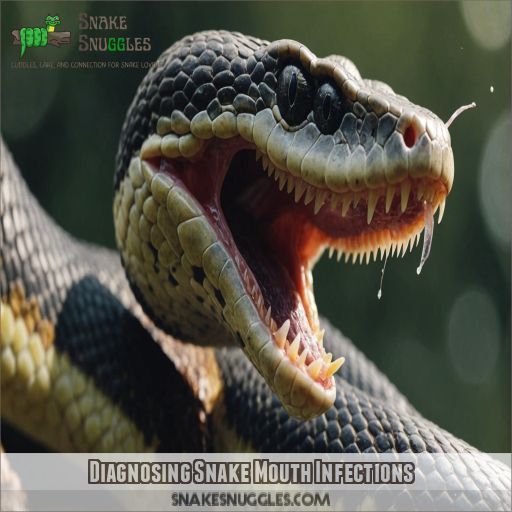 Diagnosing Snake Mouth Infections