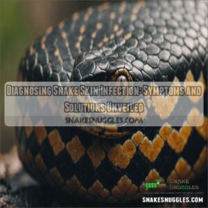 Diagnosing snake skin infection