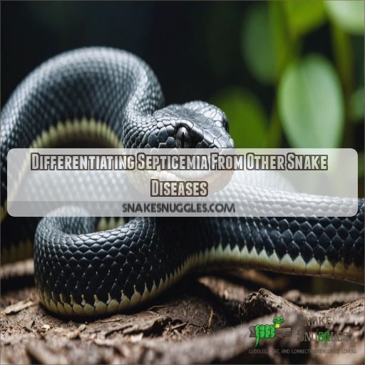 Differentiating Septicemia From Other Snake Diseases