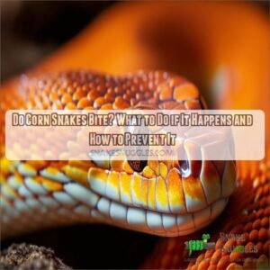 do corn snakes bite