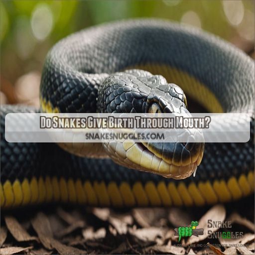 Do Snakes Give Birth Through Mouth