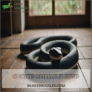 Do Snakes Hibernate in Houses