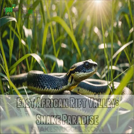 East African Rift Valley: Snake Paradise