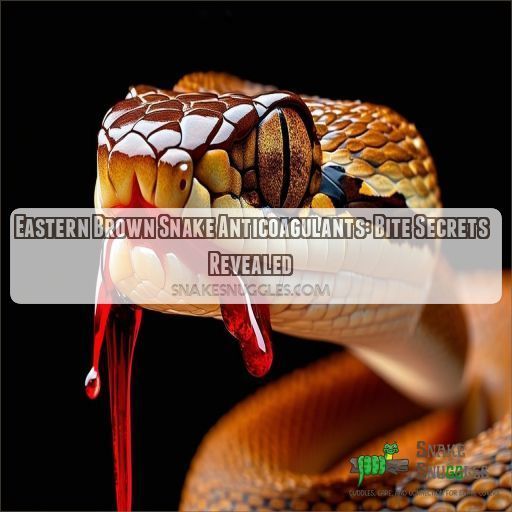 Eastern brown snake anticoagulants