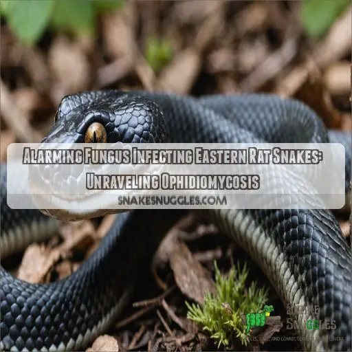 Eastern rat snake fungal infection