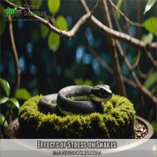 Effects of Stress on Snakes