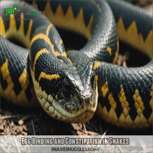 Egg Binding and Constipation in Snakes