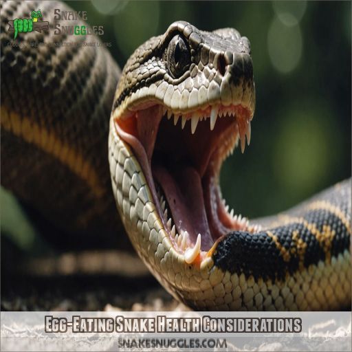 Egg-Eating Snake Health Considerations