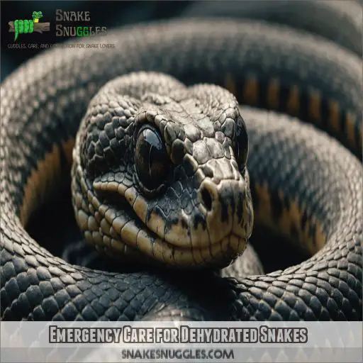 Emergency Care for Dehydrated Snakes