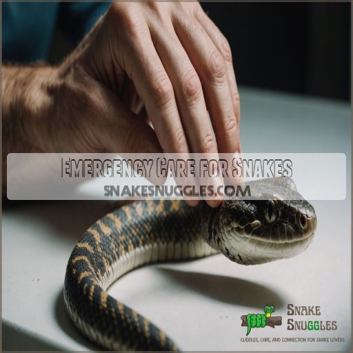 Emergency Care for Snakes