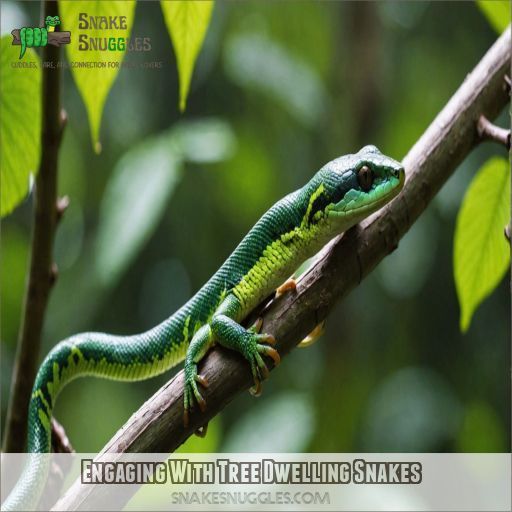 Engaging With Tree Dwelling Snakes