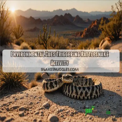 Environmental Cues Triggering Rattlesnake Activity