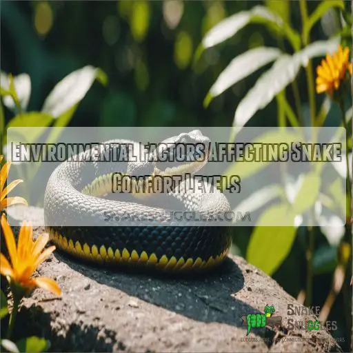 Environmental Factors Affecting Snake Comfort Levels