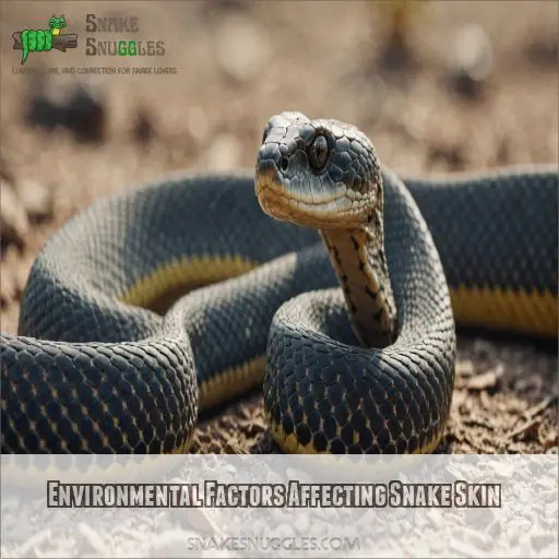 Environmental Factors Affecting Snake Skin