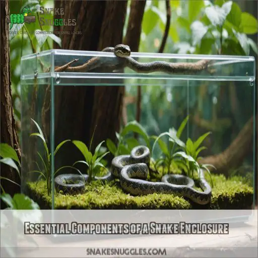 Essential Components of a Snake Enclosure