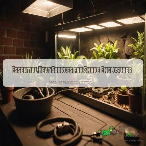 Essential Heat Sources for Snake Enclosures