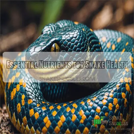 Essential Nutrients for Snake Health