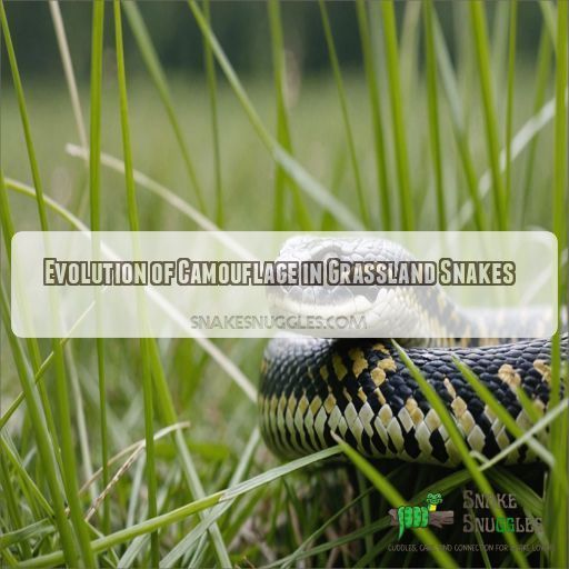 Evolution of Camouflage in Grassland Snakes