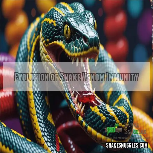 Evolution of Snake Venom Immunity