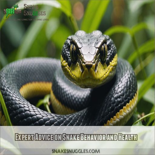 Expert Advice on Snake Behavior and Health