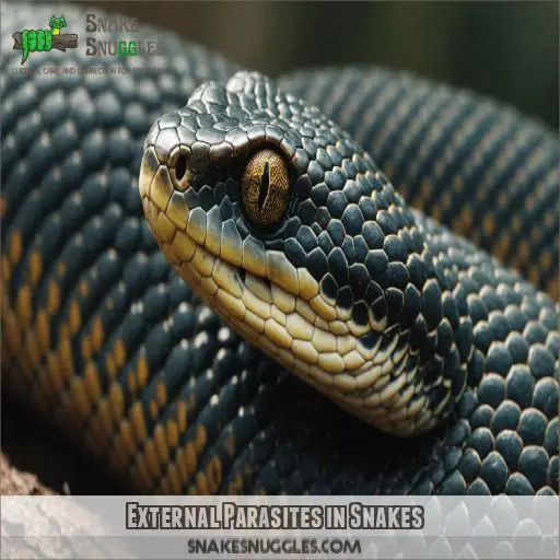 External Parasites in Snakes