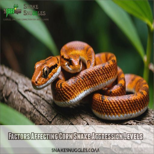 Factors Affecting Corn Snake Aggression Levels