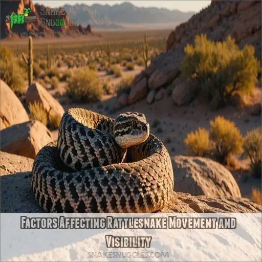 Factors Affecting Rattlesnake Movement and Visibility