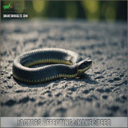 Factors Affecting Snake Speed