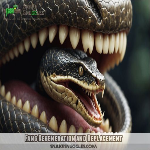 Fang Regeneration and Replacement