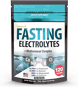 Fasting Electrolyte Supplement Powder No