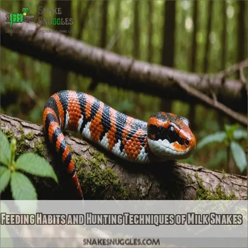 Feeding Habits and Hunting Techniques of Milk Snakes