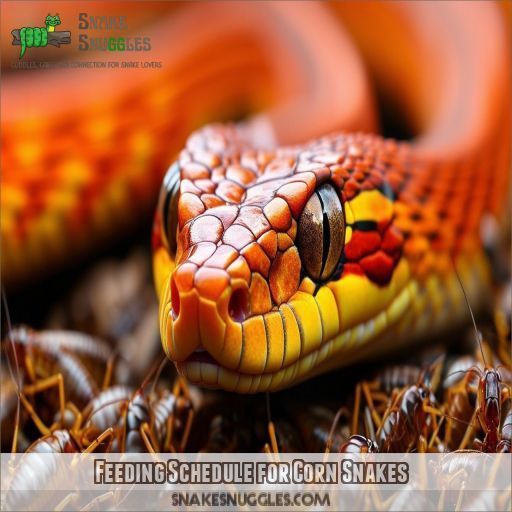 Feeding Schedule for Corn Snakes