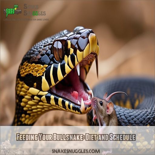 Feeding Your Bullsnake: Diet and Schedule