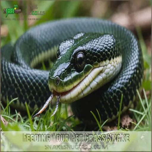 Feeding Your Pet Grass Snake