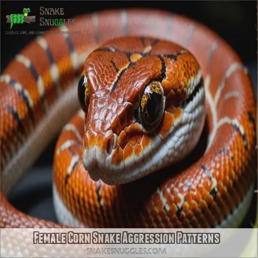 Female Corn Snake Aggression Patterns