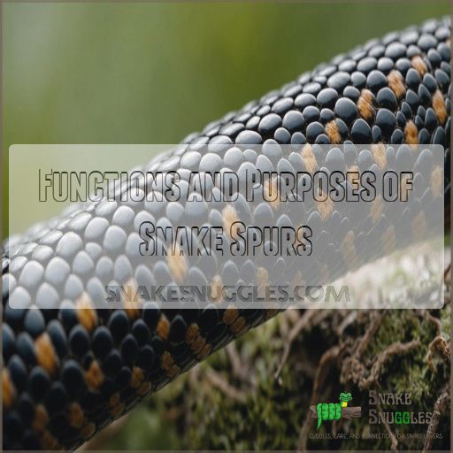 Functions and Purposes of Snake Spurs