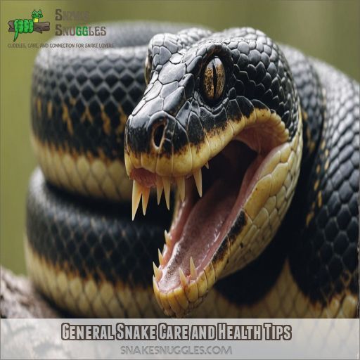 General Snake Care and Health Tips