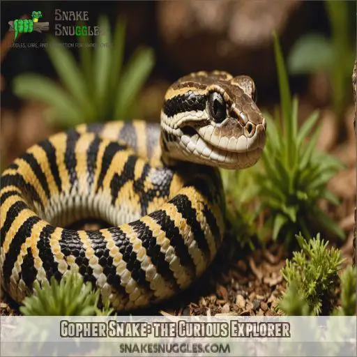 Gopher Snake: the Curious Explorer