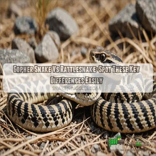 gopher snake vs rattlesnake