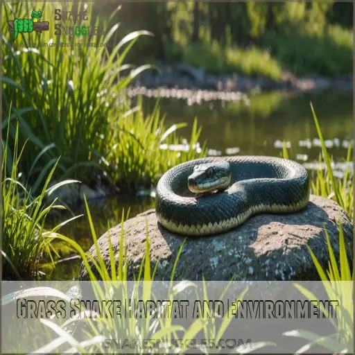 Grass Snake Habitat and Environment