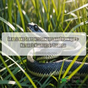 Grassland serpents camouflage techniques