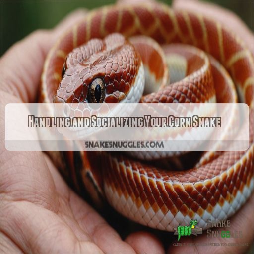 Handling and Socializing Your Corn Snake